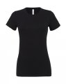 Dames T-shirt Relaxed Bella 6400 Black